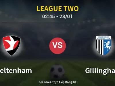 Soi Kèo Cheltenham vs Gillingham – 02:45 28/01 | Nhận Định, Dự Đoán Tỷ Số