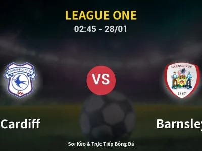 Kết Quả: Cardiff 4-0 Barnsley – Highlight & Bàn Thắng | League One