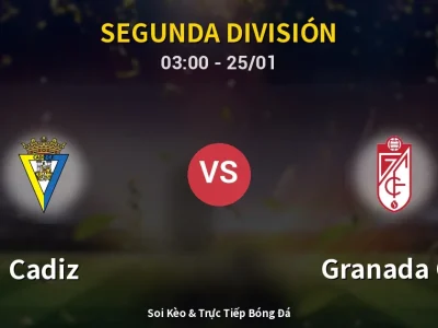 Kết Quả: Cadiz 1-2 Granada CF – Highlight & Bàn Thắng | Segunda División