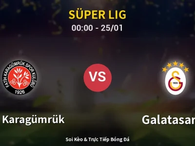 Kết Quả: Fatih Karagümrük 1-3 Galatasaray – Highlight & Bàn Thắng | Süper Lig