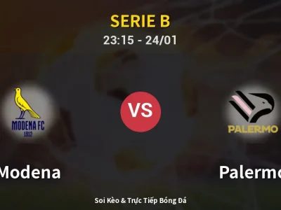 Soi Kèo Modena vs Palermo – 23:15 24/01 | Nhận Định, Dự Đoán Tỷ Số