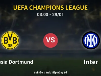 Kết Quả: Borussia Dortmund 0-2 Inter – Highlight & Bàn Thắng | UEFA Champions League