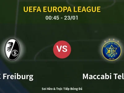 Kết Quả: SC Freiburg 1-0 Maccabi Tel Aviv – Highlight & Bàn Thắng | UEFA Europa League