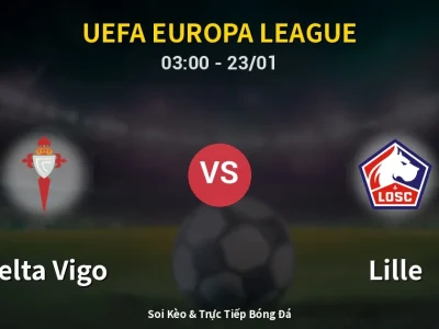 Kết Quả: Celta Vigo 2-1 Lille – Highlight & Bàn Thắng | UEFA Europa League