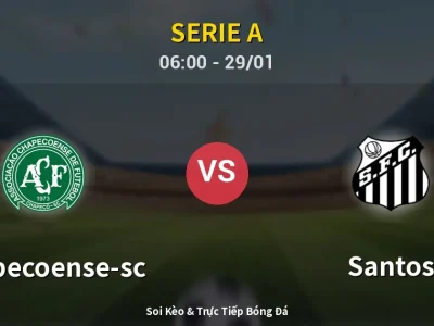 Kết Quả: Chapecoense-sc 4-2 Santos – Highlight & Bàn Thắng | Serie A