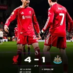 Bùng Nổ! Liverpool 4-1 Newcastle, Ekitike Lập Cú Đúp, The Reds Soán Ngôi MU Trên BXH 1