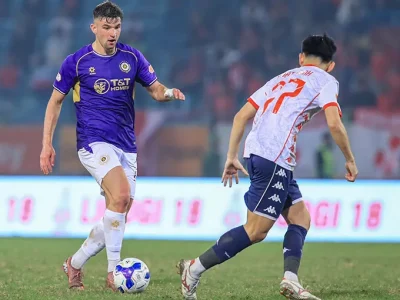 Hà Nội FC 2-0 Hải Phòng: ‘Bom tấn’ Fisher và Hoàng Hên thăng hoa, đội chủ nhà vụt sáng Top 4 V.League