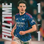 Arsenal Hòa Đáng Tiếc Trước Brentford: Pháo Thủ Bỏ Lỡ Cơ Hội Vươn Lên Đầu Bảng 1