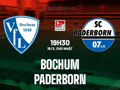 Bochum vs Paderborn: Cuộc đua thăng hạng nóng bỏng, ai sẽ là kẻ thắng cuộc?