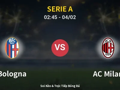 Kết Quả: Bologna 0-3 AC Milan – Highlight & Bàn Thắng | Serie A