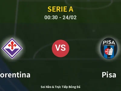 Kết Quả: Fiorentina 1-0 Pisa – Highlight & Bàn Thắng | Serie A