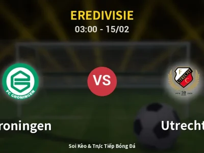 Kết Quả: Groningen 1-2 Utrecht – Highlight & Bàn Thắng | Eredivisie
