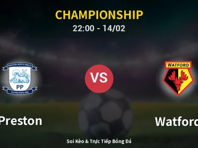 Soi Kèo Preston vs Watford – 22:00 14/02 | Nhận Định, Dự Đoán Tỷ Số