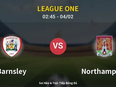 Kết Quả: Barnsley 2-2 Northampton – Highlight & Bàn Thắng | League One