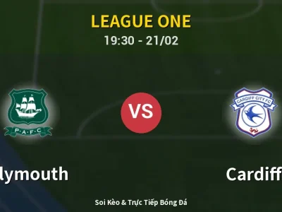 Kết Quả: Plymouth 5-2 Cardiff – Highlight & Bàn Thắng | League One