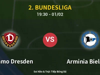 🔴 Trực Tiếp: Dynamo Dresden 1-0 Arminia Bielefeld – Link Xem 2. Bundesliga (Full HD)