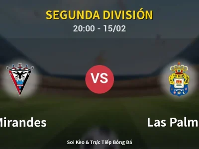 Kết Quả: Mirandes 1-1 Las Palmas – Highlight & Bàn Thắng | Segunda División