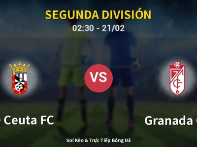 Kết Quả: AD Ceuta FC 2-1 Granada CF – Highlight & Bàn Thắng | Segunda División