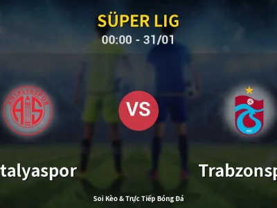 Kết Quả: Antalyaspor 1-1 Trabzonspor – Highlight & Bàn Thắng | Süper Lig