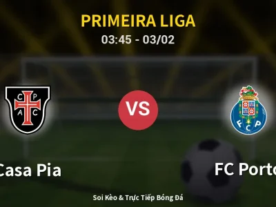 Kết Quả: Casa Pia 2-1 FC Porto – Highlight & Bàn Thắng | Primeira Liga