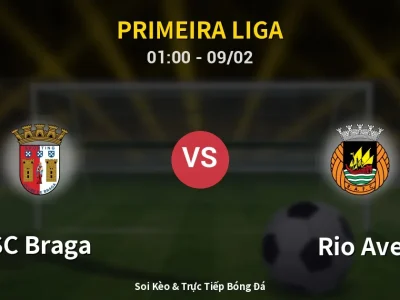 Kết Quả: SC Braga 3-0 Rio Ave – Highlight & Bàn Thắng | Primeira Liga