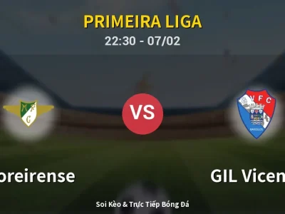 Soi Kèo Moreirense vs GIL Vicente – 22:30 07/02 | Nhận Định, Dự Đoán Tỷ Số