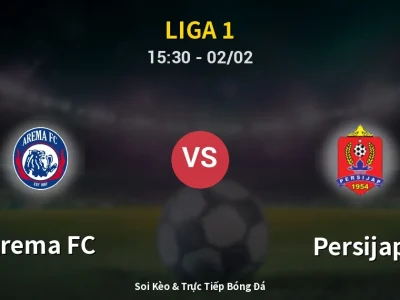 Kết Quả: Arema FC 1-0 Persijap – Highlight & Bàn Thắng | Liga 1