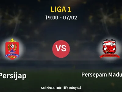 Kết Quả: Persijap 1-0 Persepam Madura Utd – Highlight & Bàn Thắng | Liga 1