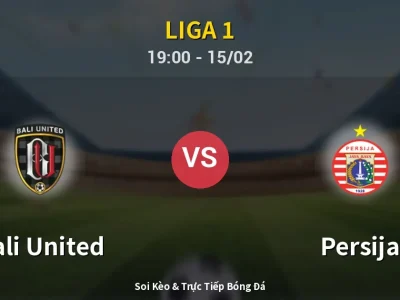 Kết Quả: Bali United 0-1 Persija – Highlight & Bàn Thắng | Liga 1