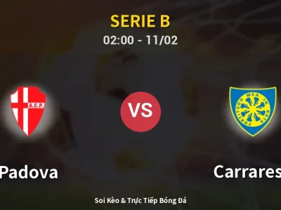 Kết Quả: Padova 1-0 Carrarese – Highlight & Bàn Thắng | Serie B