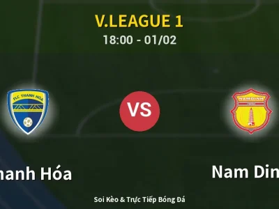 Kết Quả: Thanh Hóa 2-2 Nam Dinh – Highlight & Bàn Thắng | V.League 1