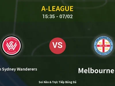 Kết Quả: Western Sydney Wanderers 1-1 Melbourne City – Highlight & Bàn Thắng | A-League