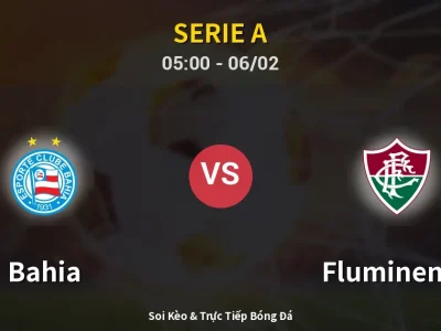 Kết Quả: Bahia 1-1 Fluminense – Highlight & Bàn Thắng | Serie A