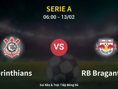 Kết Quả: Corinthians 2-0 RB Bragantino – Highlight & Bàn Thắng | Serie A