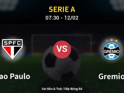 Kết Quả: Sao Paulo 2-0 Gremio – Highlight & Bàn Thắng | Serie A