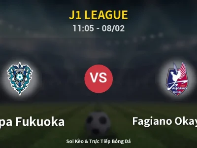 Kết Quả: Avispa Fukuoka 1-1 Fagiano Okayama – Highlight & Bàn Thắng | J1 League