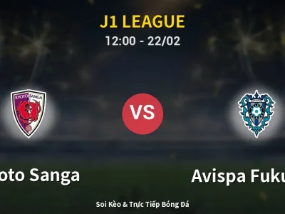 Kết Quả: Kyoto Sanga 2-0 Avispa Fukuoka – Highlight & Bàn Thắng | J1 League