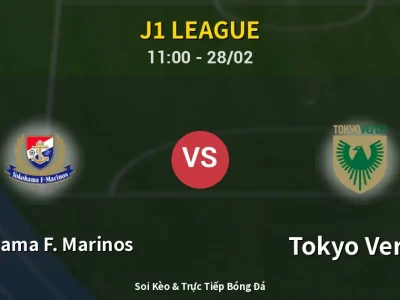 Kết Quả: Yokohama F. Marinos 3-2 Tokyo Verdy – Highlight & Bàn Thắng | J1 League