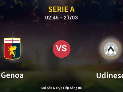 Kết Quả: Genoa 0-2 Udinese – Highlight & Bàn Thắng | Serie A