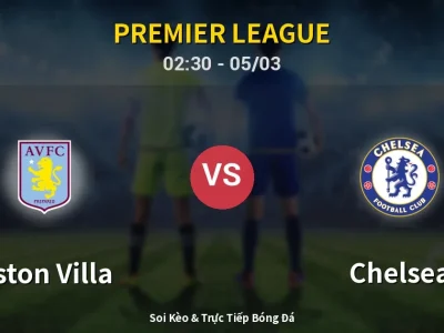 Kết Quả: Aston Villa 1-4 Chelsea – Highlight & Bàn Thắng | Premier League