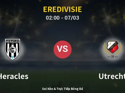 Kết Quả: Heracles 0-0 Utrecht – Highlight & Bàn Thắng | Eredivisie
