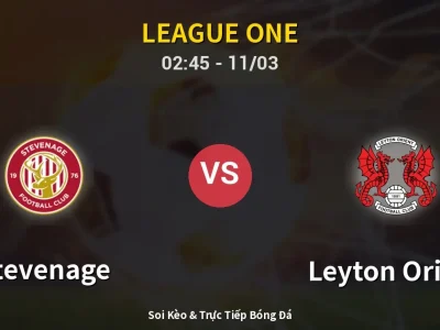 Kết Quả: Stevenage 1-2 Leyton Orient – Highlight & Bàn Thắng | League One