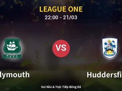 Soi Kèo Plymouth vs Huddersfield – 22:00 21/03 | Nhận Định, Dự Đoán Tỷ Số