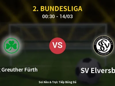 Kết Quả: SpVgg Greuther Fürth 2-0 SV Elversberg – Highlight & Bàn Thắng | 2. Bundesliga