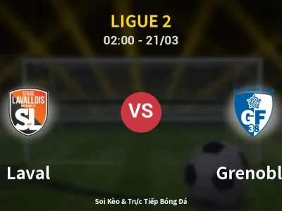 Kết Quả: Laval 3-2 Grenoble – Highlight & Bàn Thắng | Ligue 2