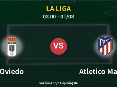Kết Quả: Oviedo 0-1 Atletico Madrid – Highlight & Bàn Thắng | La Liga