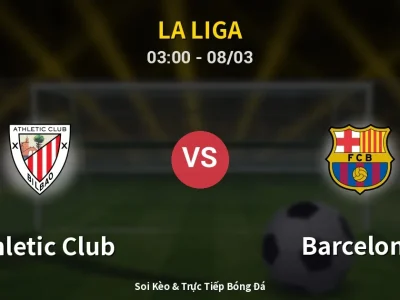 Kết Quả: Athletic Club 0-1 Barcelona – Highlight & Bàn Thắng | La Liga