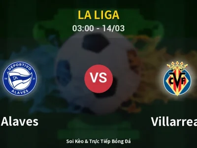 Kết Quả: Alaves 1-1 Villarreal – Highlight & Bàn Thắng | La Liga