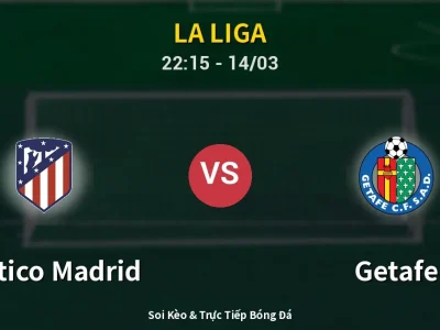 🔴 Trực Tiếp: Atletico Madrid 1-0 Getafe – Link Xem La Liga (Full HD)