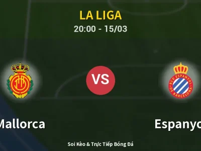 Soi Kèo Mallorca vs Espanyol – 20:00 15/03 | Nhận Định, Dự Đoán Tỷ Số